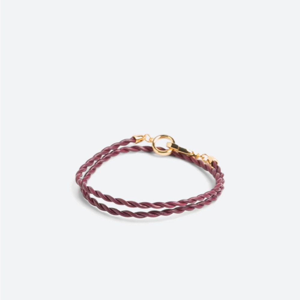 Stacey Woven Leather Wrap Bracelet